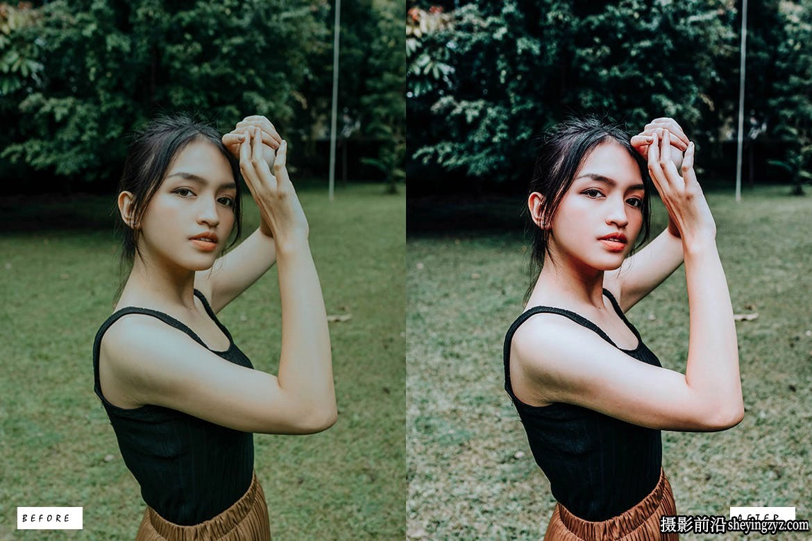 12种时尚胶片人像后期调色LR预设 Anthericum Lightroom Presets
