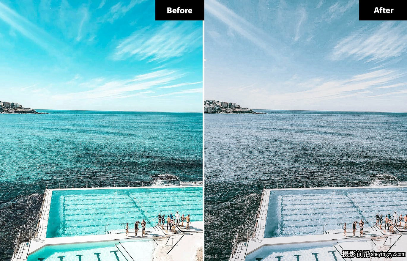 仿电影<无边泳池>后期调色Lightroom预设 Infinity Pool Lightroom Presets