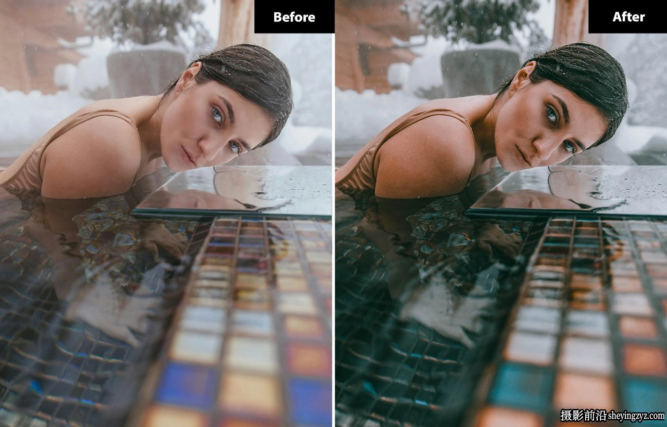 仿电影<无边泳池>后期调色Lightroom预设 Infinity Pool Lightroom Presets