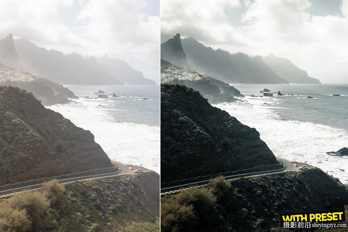 黑暗电影风光后期调色Lightroom预设 ARTA - Benijo Lightroom Presets