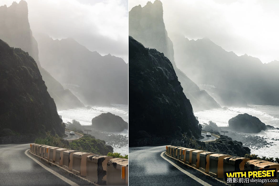 黑暗电影风光后期调色Lightroom预设 ARTA - Benijo Lightroom Presets
