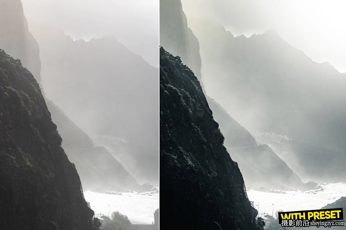 黑暗电影风光后期调色Lightroom预设 ARTA - Benijo Lightroom Presets
