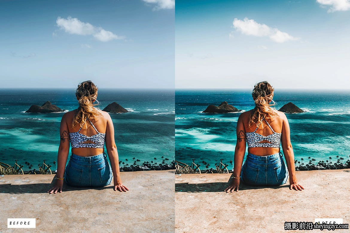 旅拍海滩电影风光后期调色Lightroom预设 Goa Beach Presets