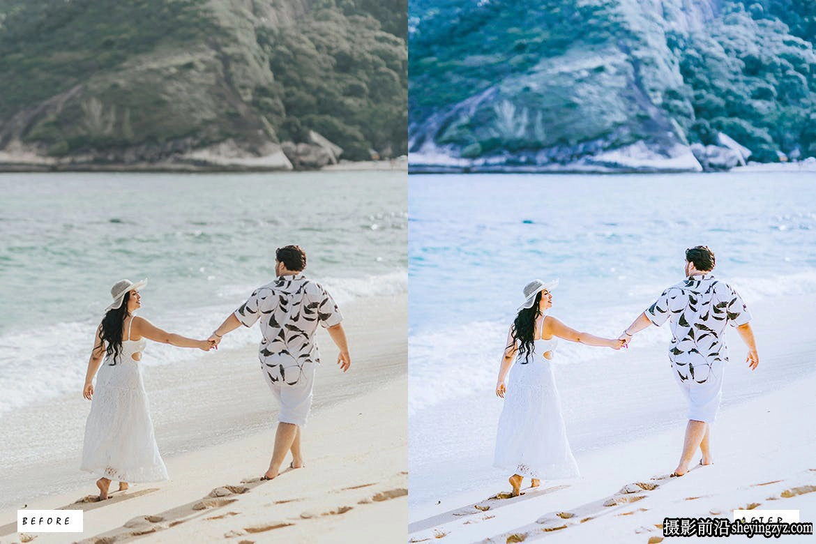 旅拍海滩电影风光后期调色Lightroom预设 Goa Beach Presets