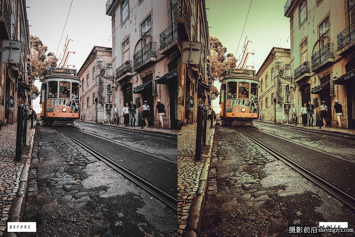 10种好莱坞街头电影效果Lightroom预设 Hollywood Street Movie Presets