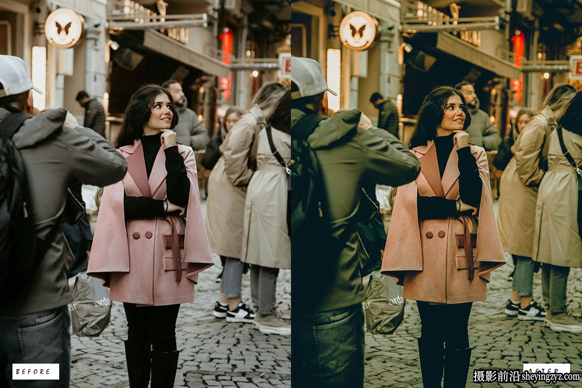 10种好莱坞街头电影效果Lightroom预设 Hollywood Street Movie Presets
