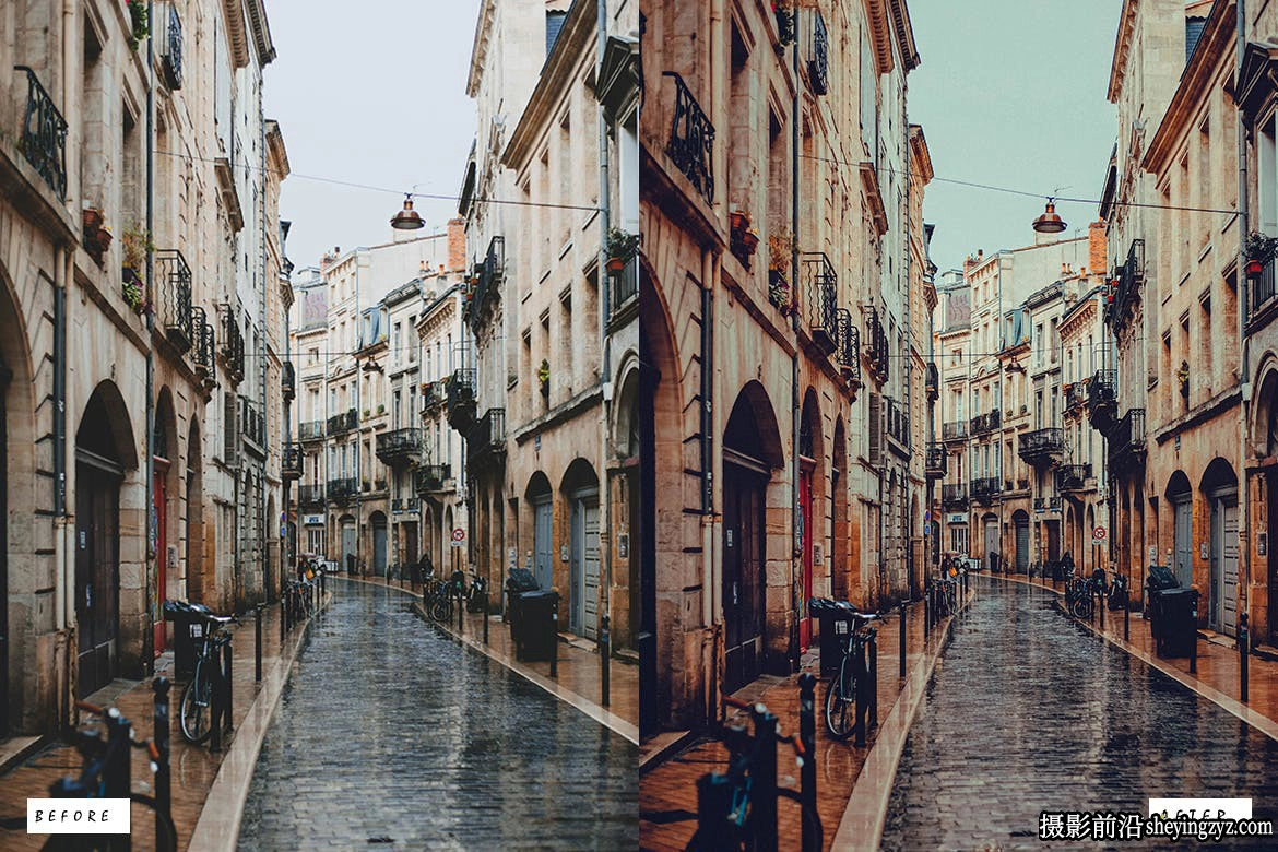 10种好莱坞街头电影效果Lightroom预设 Hollywood Street Movie Presets