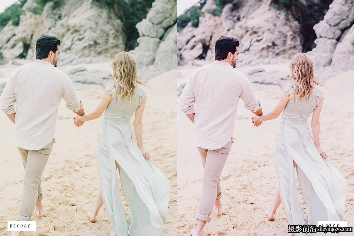 10种老式电影婚礼人像后期调色Lightroom预设 Vintage Wedding Presets
