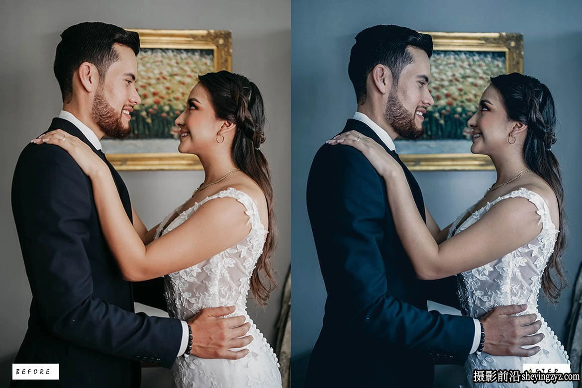 10种老式电影婚礼人像后期调色Lightroom预设 Vintage Wedding Presets