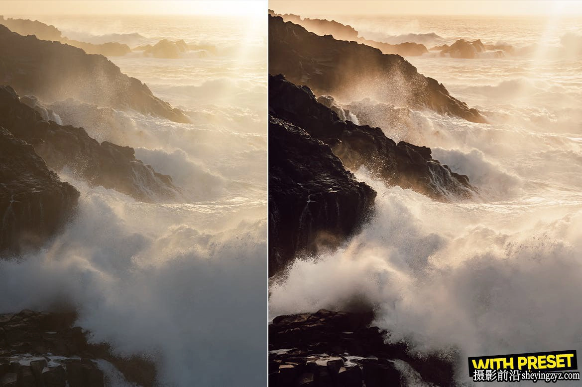 旅拍电影风光后期调色LR预设 ARTA-Atlantic Sunset Lightroom Presets