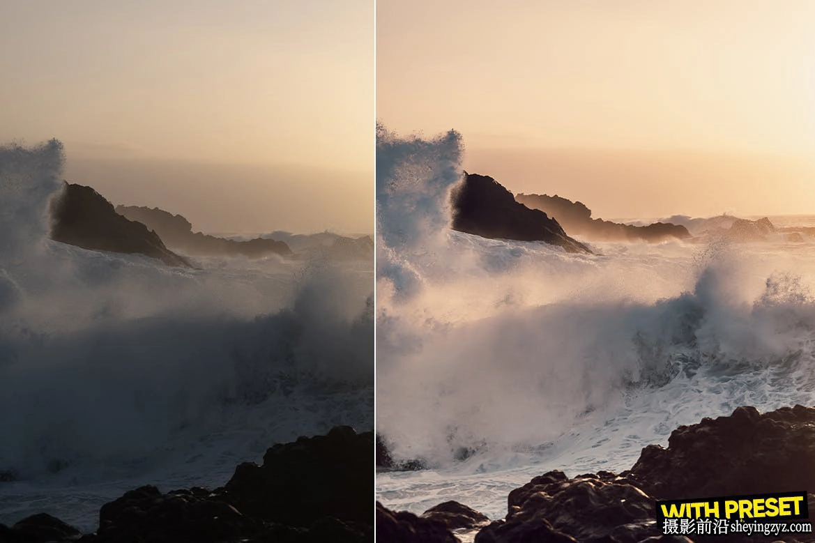旅拍电影风光后期调色LR预设 ARTA-Atlantic Sunset Lightroom Presets