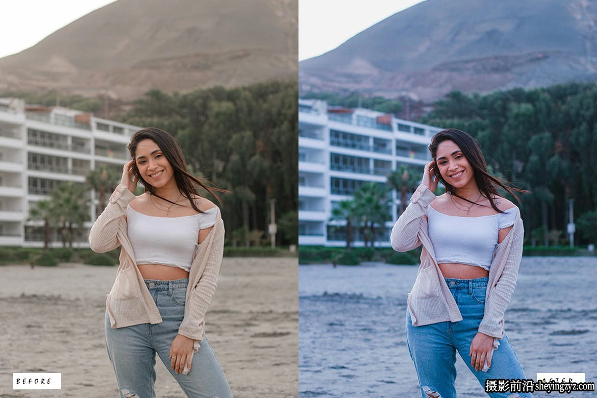 10种免费lr预设-人像摄影后期修饰调色LR预设 Portrait Lightroom Presets