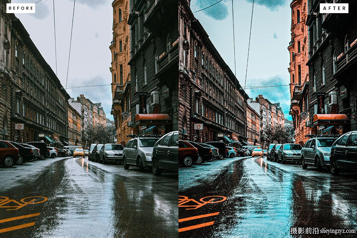 青橙色调城市风光调色LR预设 Cityscape Photography Lightroom Presets