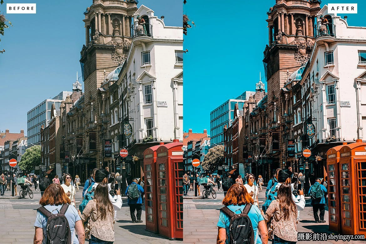 青橙色调城市风光调色LR预设 Cityscape Photography Lightroom Presets