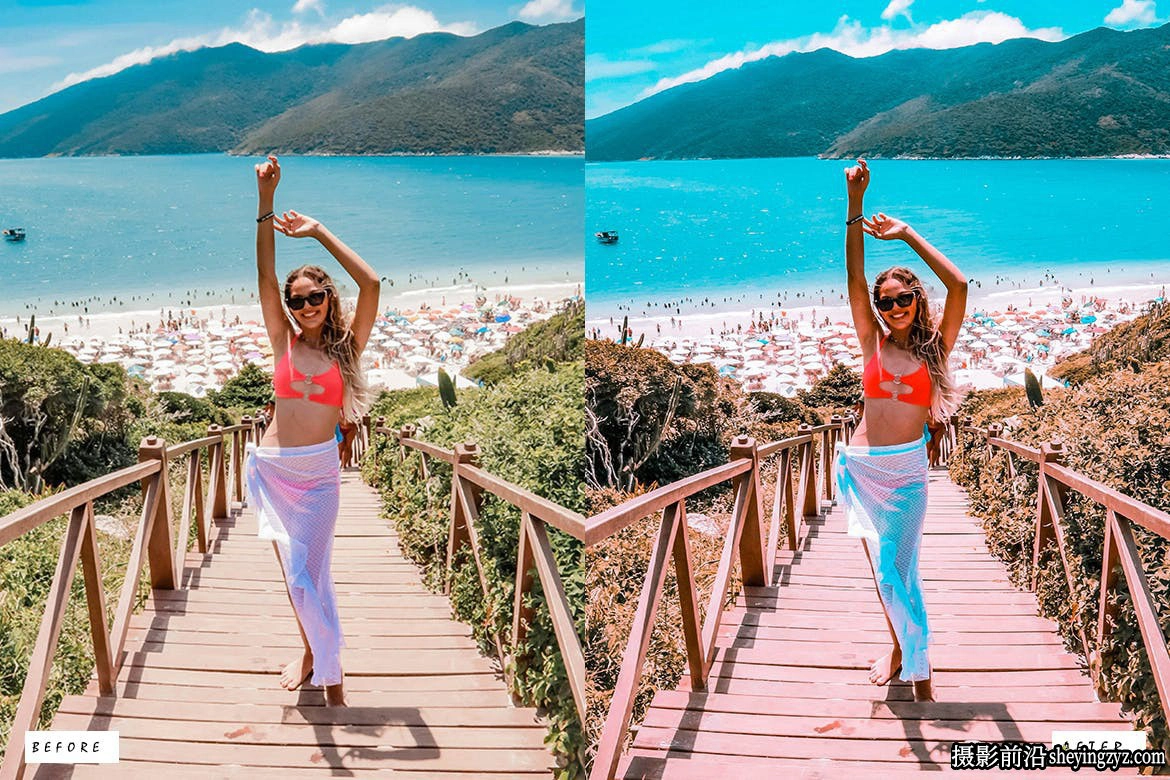 旅拍青橙色电影胶片Lightroom预设 Teal &amp; Orange Lightroom Presets