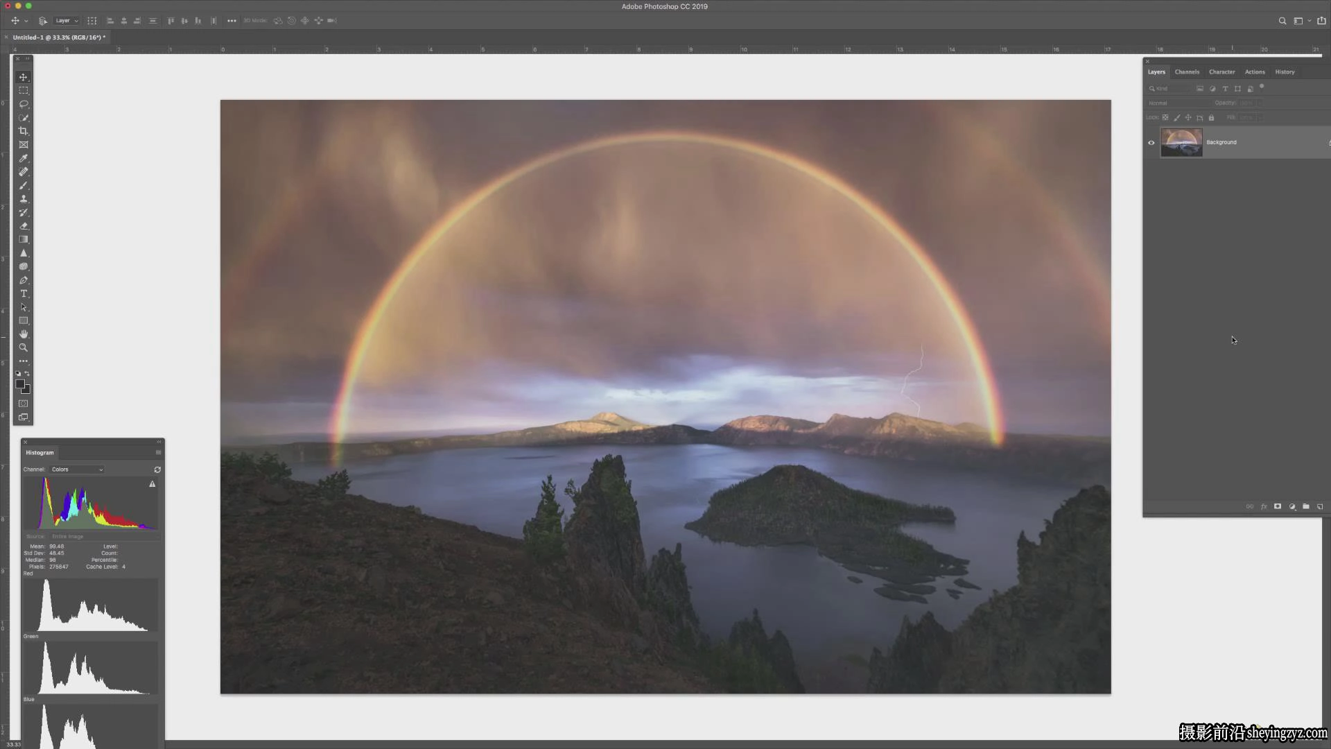 Mark Metternich 风光摄影后期图像细节和色彩优化完整教程-中英字幕