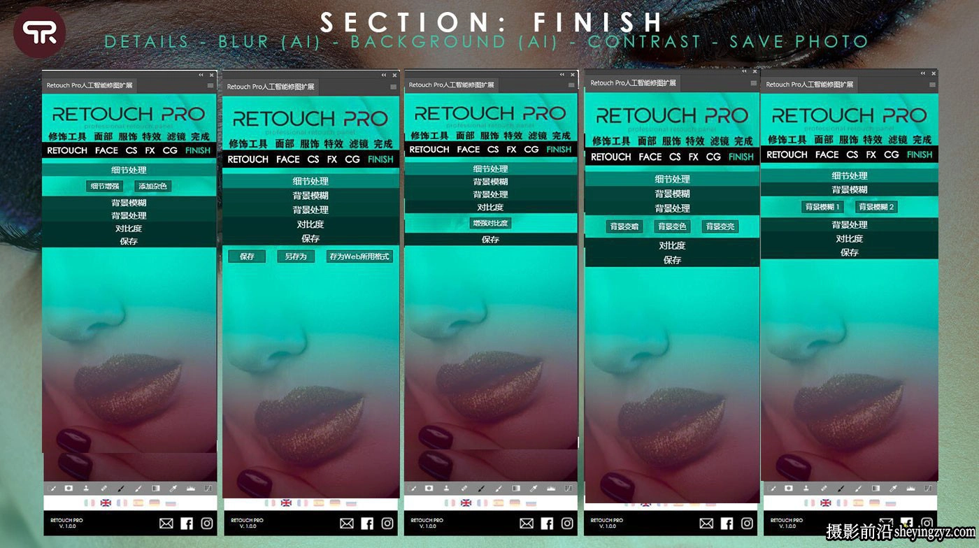 AI人工智能人像皮肤修饰插件 Retouch Pro 3.0.1完整汉化版