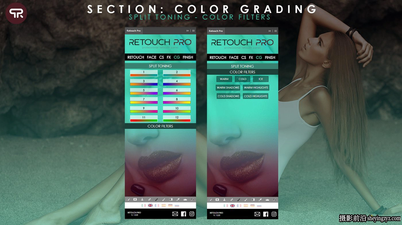 AI人工智能人像皮肤修饰插件 Retouch Pro 3.0.1完整汉化版