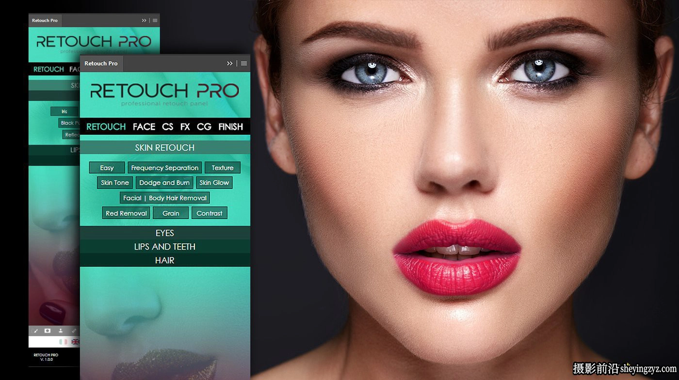 AI人工智能人像皮肤修饰插件 Retouch Pro 3.0.1完整汉化版