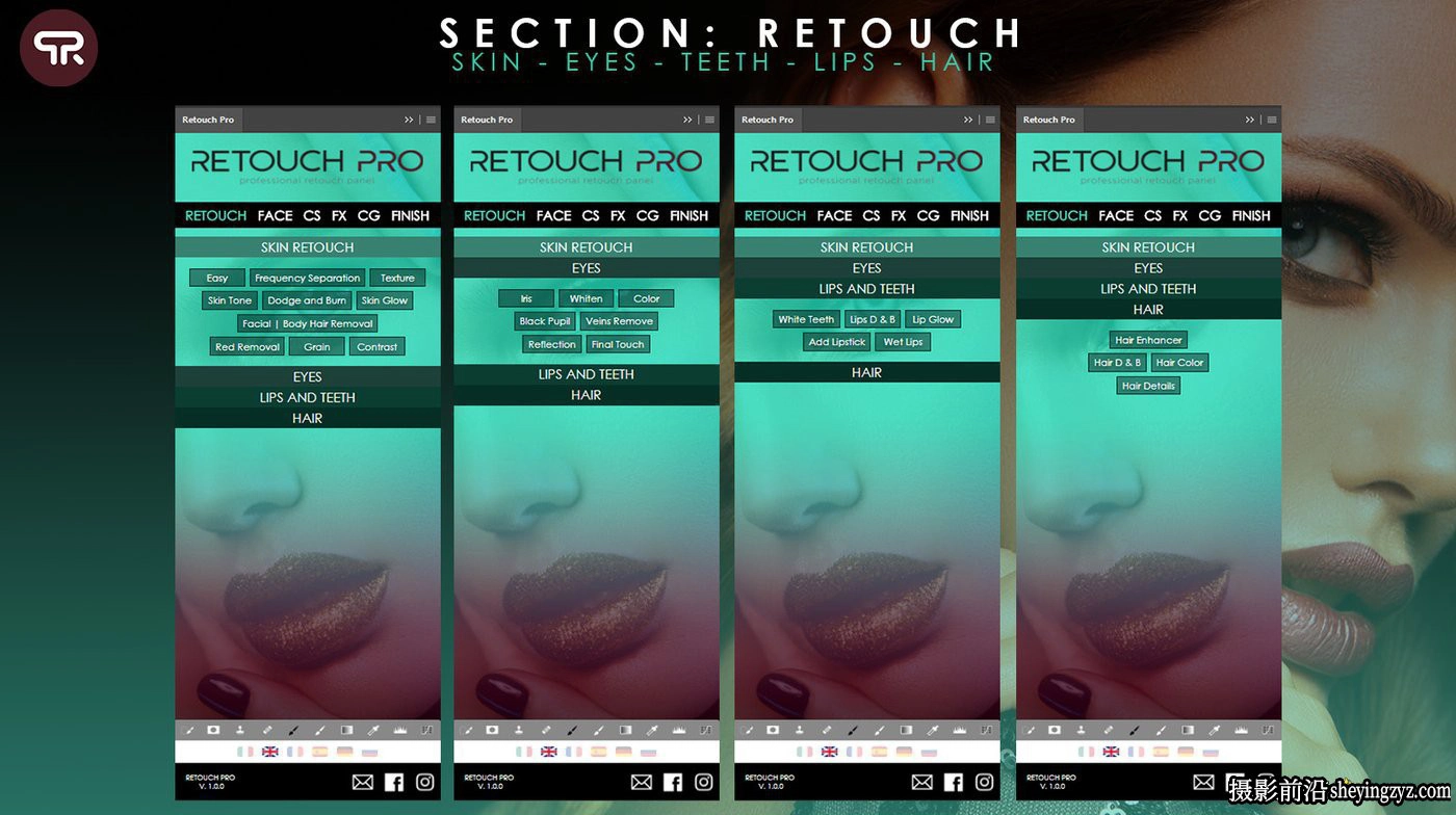 AI人工智能人像皮肤修饰插件 Retouch Pro 3.0.1完整汉化版