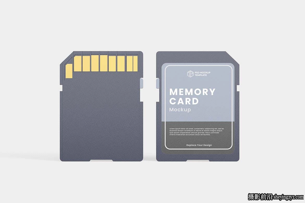 SD闪存存储卡样机模型