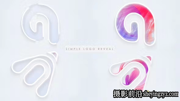AE模板-简洁Logo动画模板 Simple Logo Reveal