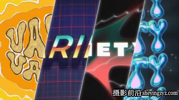 AE模板-创意文字Logo动画模板 Multystyle Title Logo