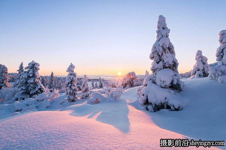 风光摄影技巧-冬季雪景风光拍摄五个小技巧