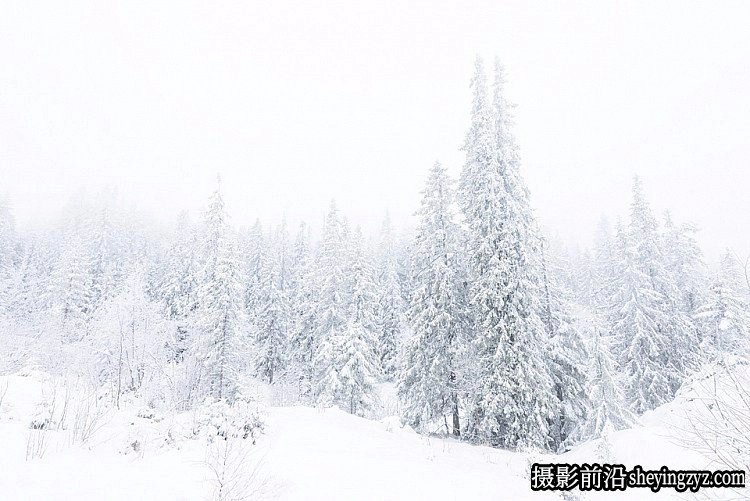 风光摄影技巧-冬季雪景风光拍摄五个小技巧