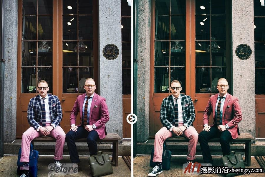 时尚街拍电影视频调色LUT滤镜 Fashion LUTs Video filters Pack #2
