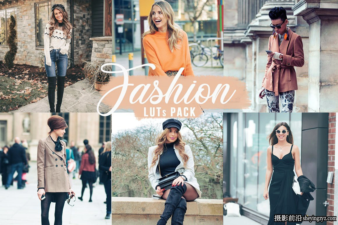 时尚旅拍视频调色LUT滤镜 Fashion LUTs  Video filters