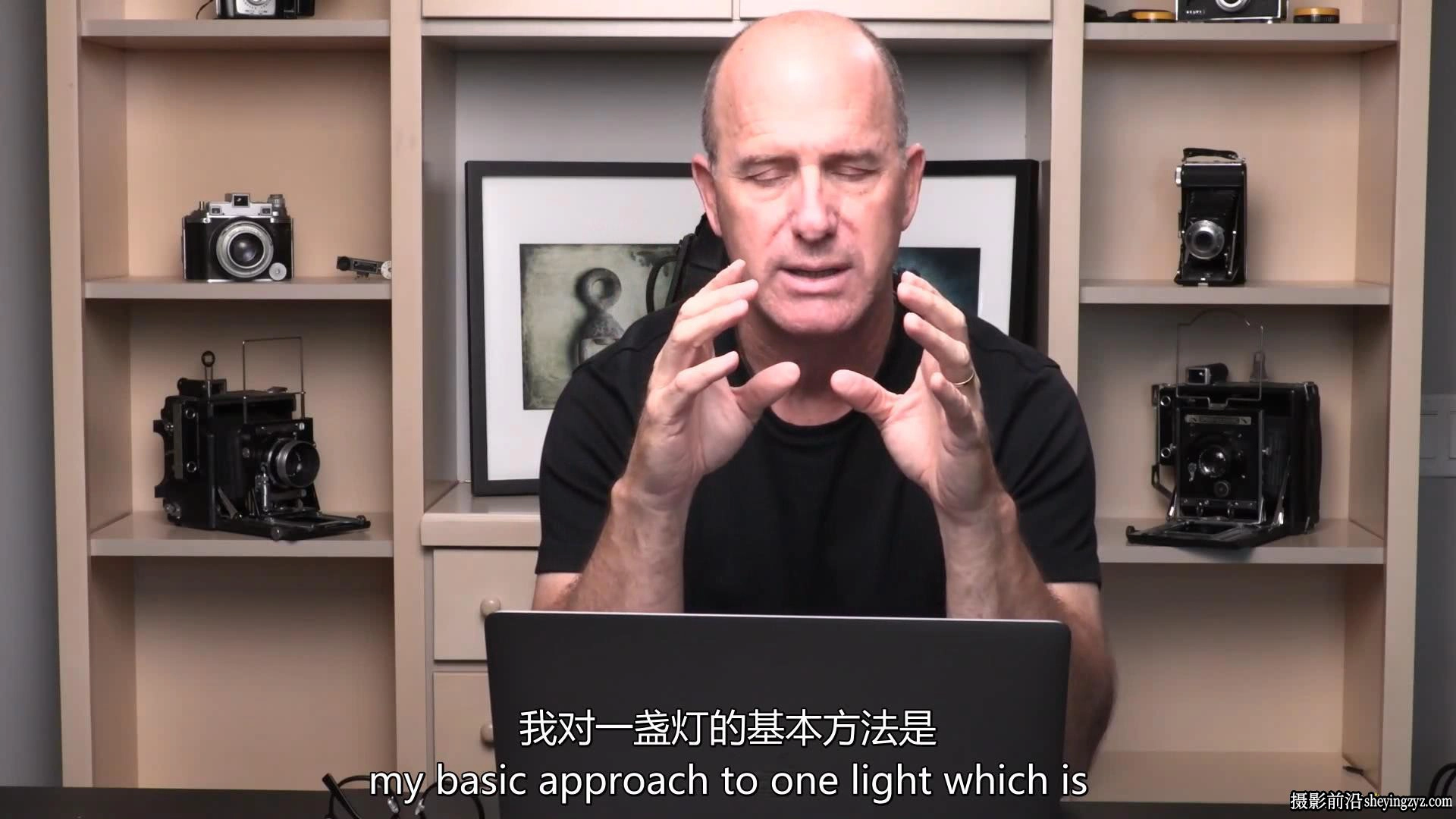 摄影师 Joel Grimes一盏灯人像布光及后期大师班-中英字幕