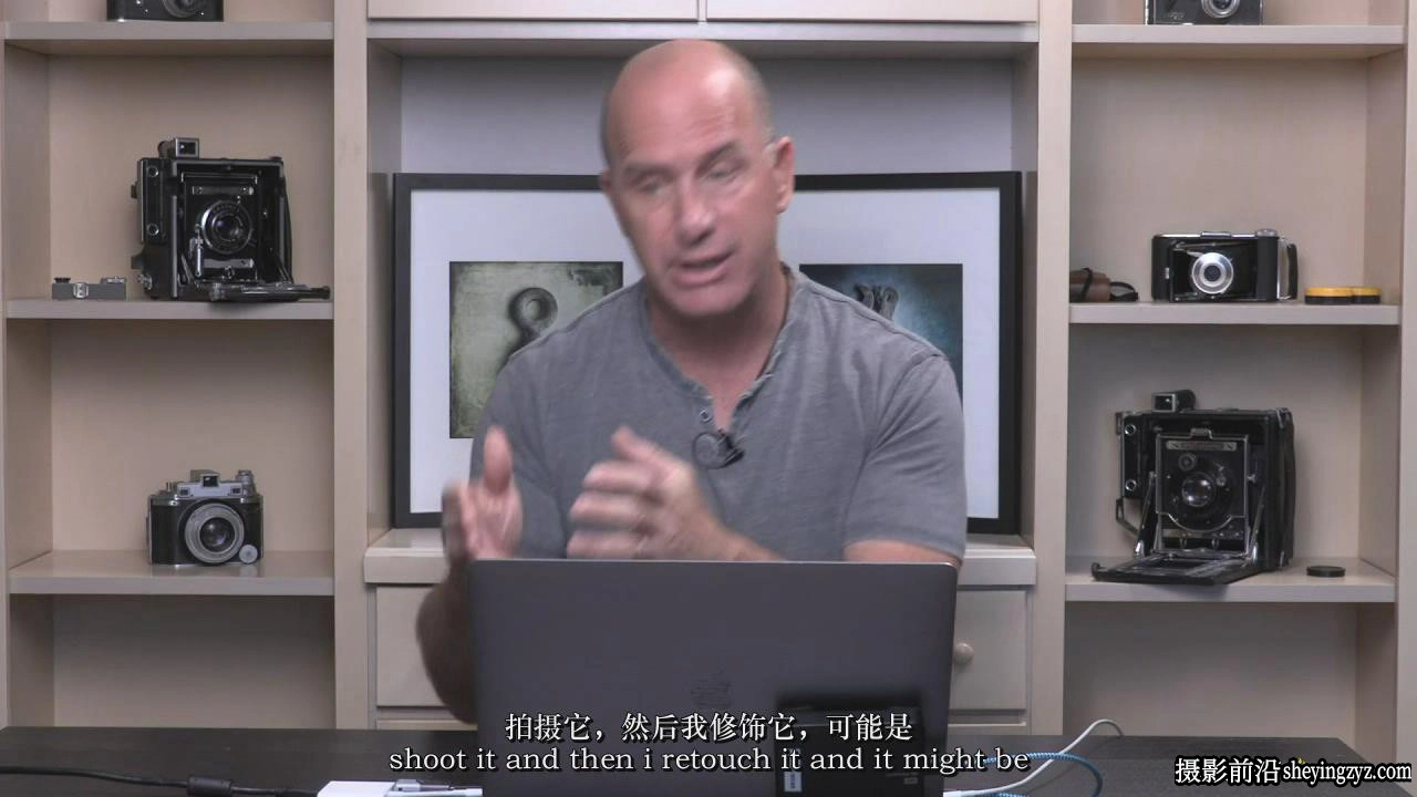 摄影师 Joel Grimes 伦勃朗十字灯人像摄影布光教程-中英字幕