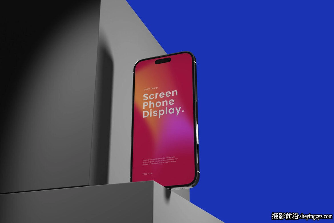 苹果智能手机iPhone14Pro屏幕样机,苹果手机样机