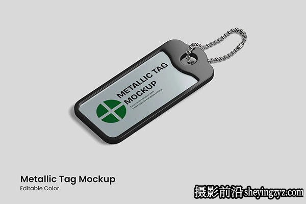 金属标签样机模型