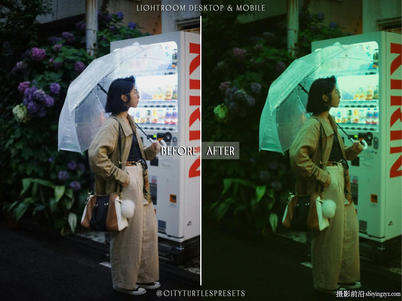 王家卫港风电影人像调色LR预设 Wong Kar-wai Cinematic Lightroom Presets