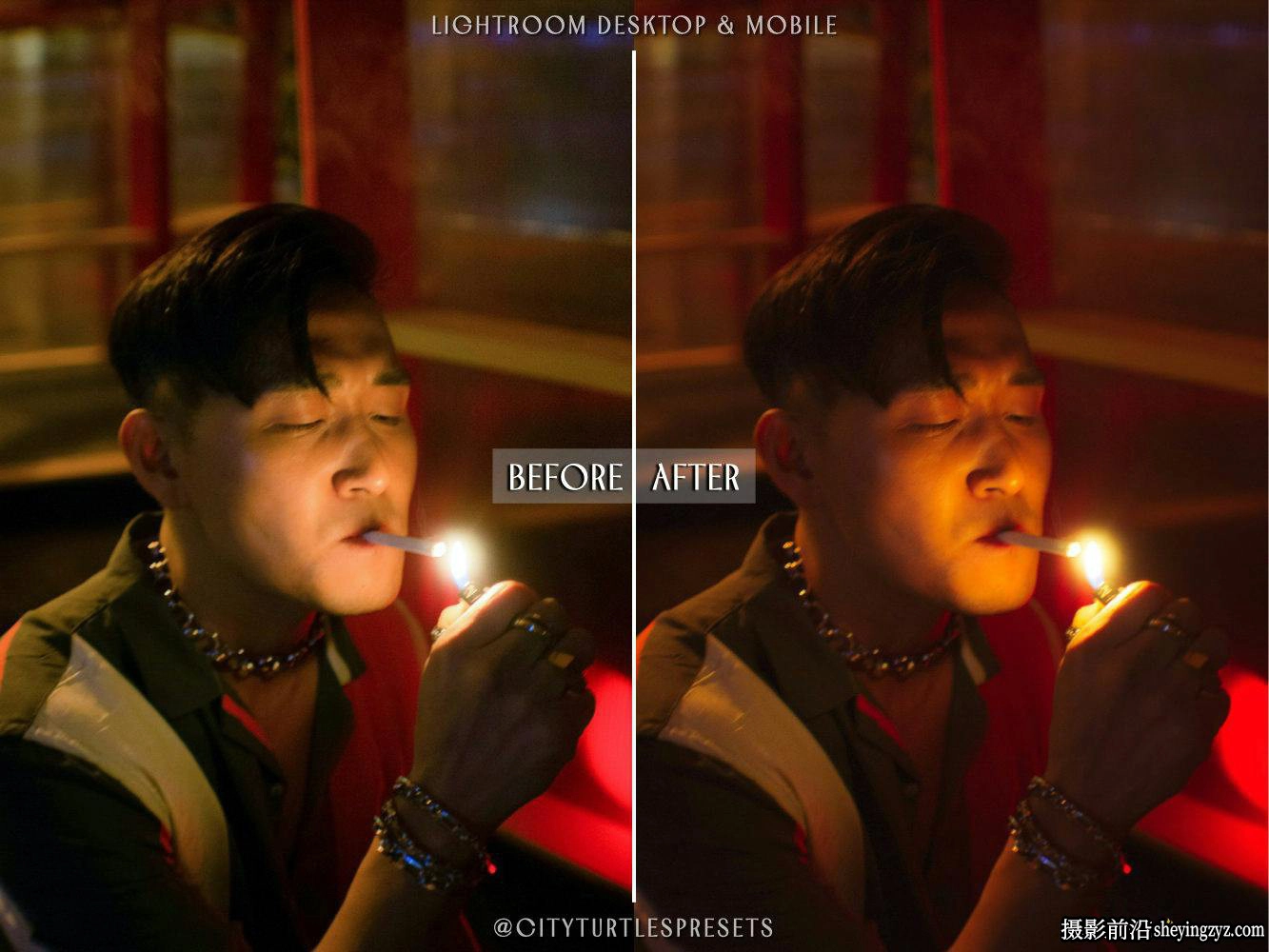 王家卫港风电影人像调色LR预设 Wong Kar-wai Cinematic Lightroom Presets