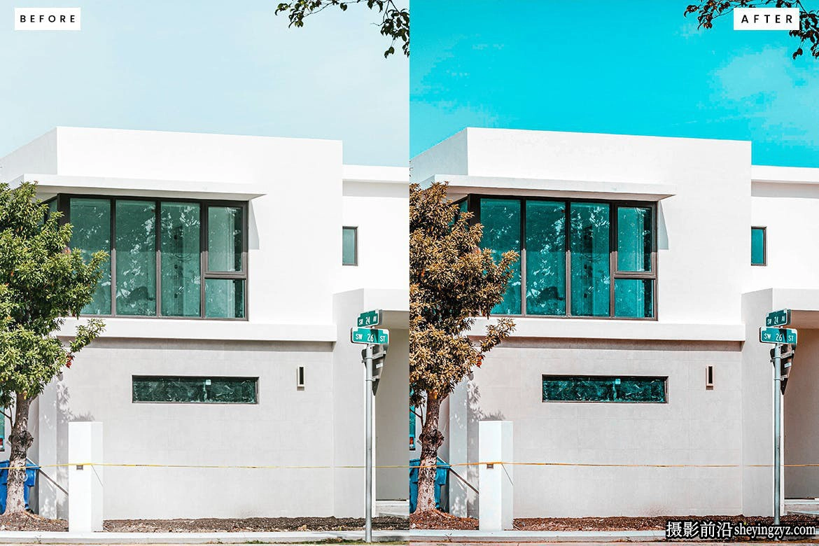 城市建筑风光摄影后期调色lr预设Architecture Filter Lightroom Presets