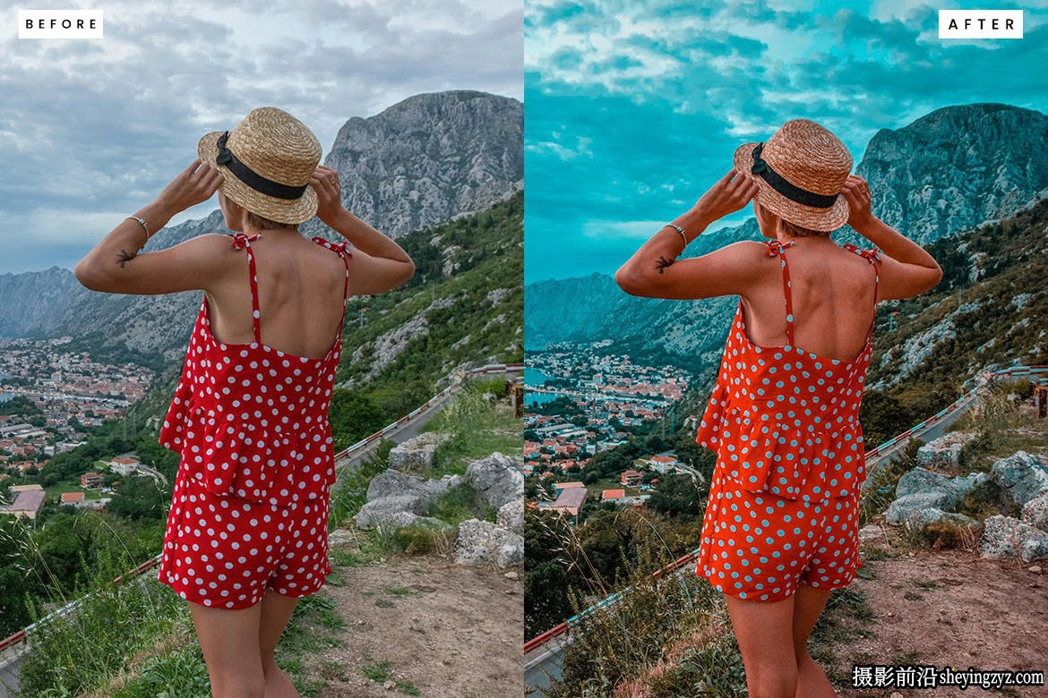 10种旅拍质感电影人像Lightroom预设 Huba Lightroom Presets