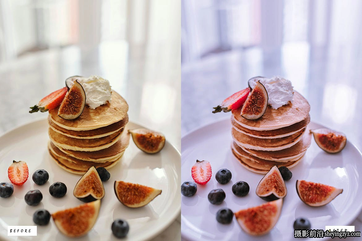 免费lr预设-12种美食摄影后期调色预设 Breakfast Lightroom Presets