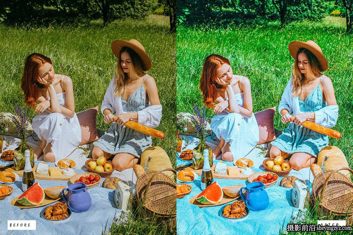 12种旅拍电影风光人像Lightroom预设 Aura Cinematic Lightroom Presets