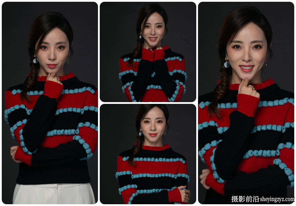 棚拍美女人像定妆照佳能相机RAW原图素材26张