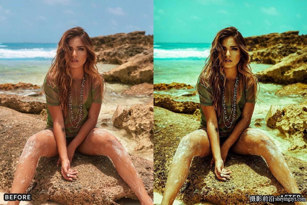 复古胶片AI人工智能自适应预设 AI Optimize Portrait Lightroom Presets
