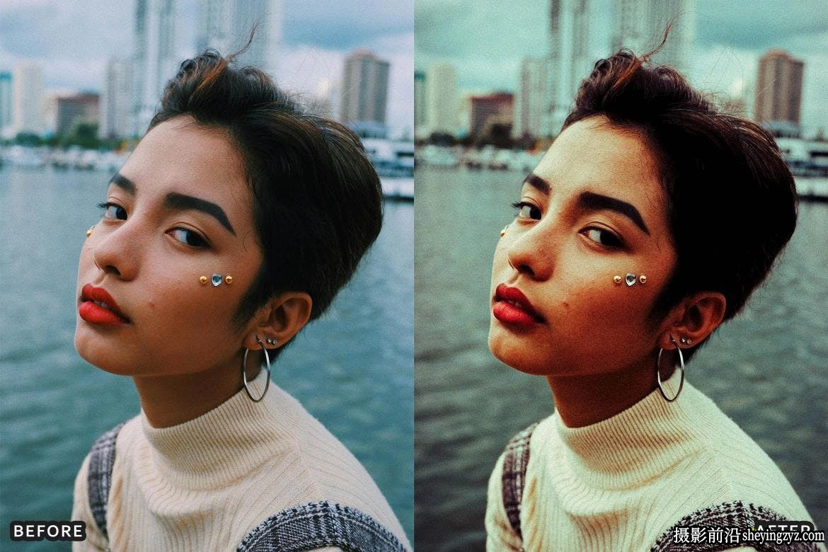 复古胶片AI人工智能自适应预设 AI Optimize Portrait Lightroom Presets