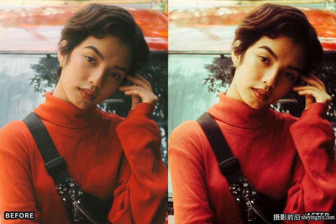 复古胶片AI人工智能自适应预设 AI Optimize Portrait Lightroom Presets