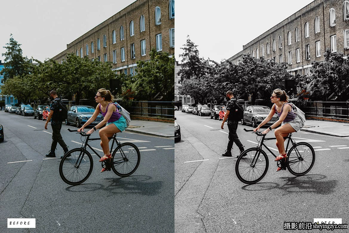 10种哑光电影胶片人像lr预设 Charcoal Matte Lightroom Presets
