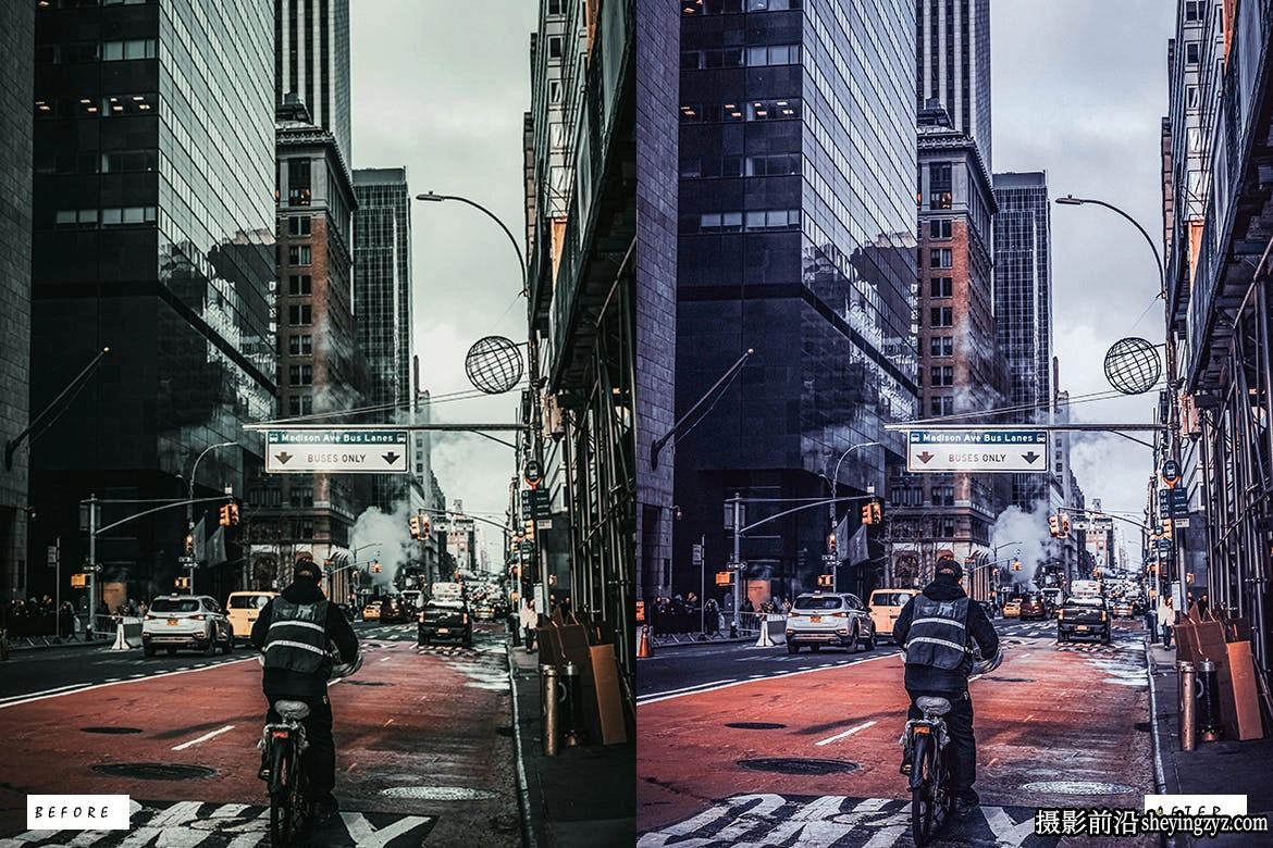 10种纽约城市风光后期色调Lr预设 New York Lightroom Presets