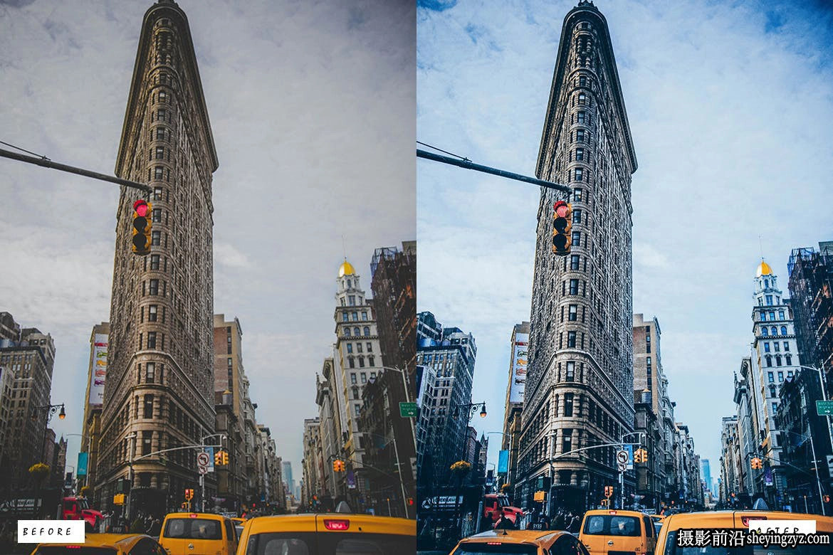 10种纽约城市风光后期色调Lr预设 New York Lightroom Presets
