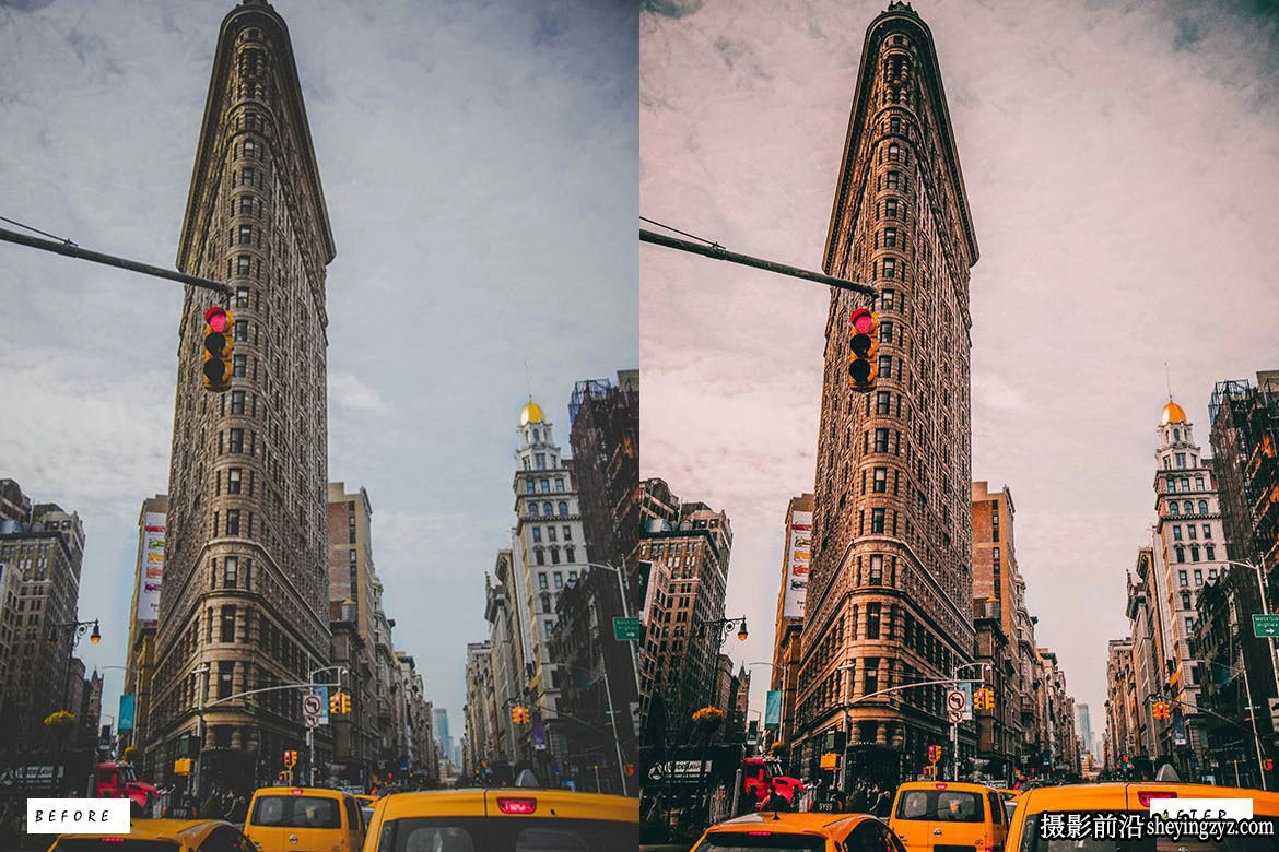 10种纽约城市风光后期色调Lr预设 New York Lightroom Presets