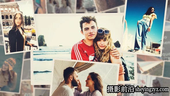 AE模版-照片相册回忆幻灯片片头模板 Photo Slideshow Photo Gallery